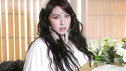 Hot milf with huge tits and a pussy knockers