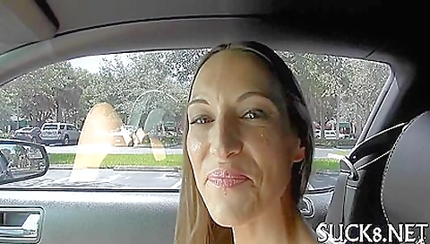 Sexy girl shows her cute body in the park