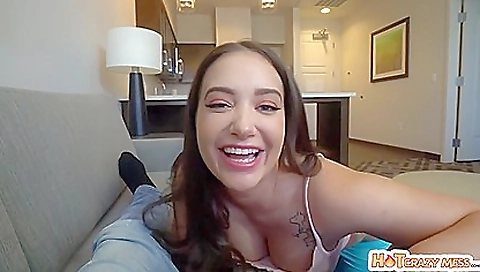 Hot foster fucks like a slut